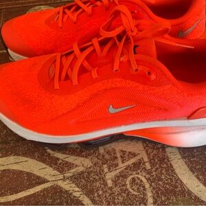 Nike Neon Orange Running Shoes